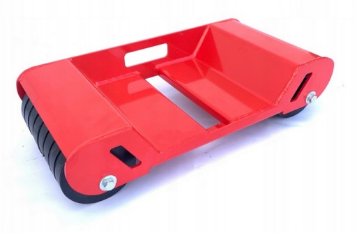 Тележка мастерской отрезает красный ролик 2200 кг для буксировки эвакуатора