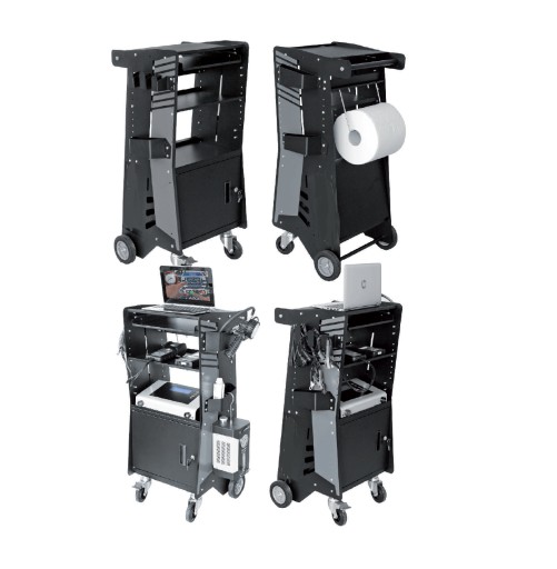 Візок діагностичний, багатофункціональний візок, комп'ютерний візок