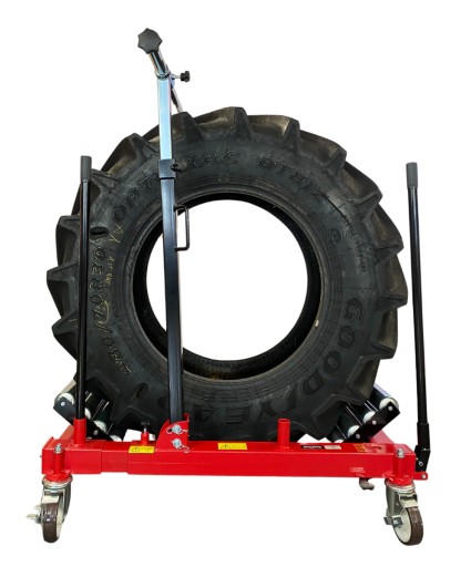 Тележка для монтажа и транспортировки колес до 1200 кг для сельскохозяйственных грузовиков