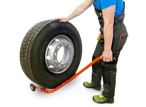 Тележка для перевозки грузовых шин грузоподъемность 127 кг