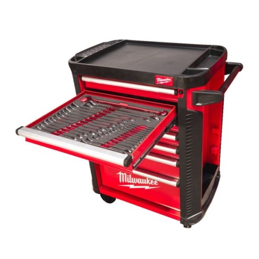 Тележка для инструментов, 206 шт. Milwaukee TOLGUARD 78см 30 дюймов, 7 ящиков 4932498185