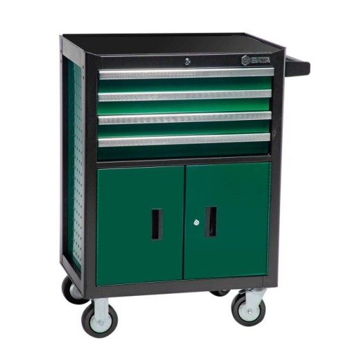 Інструментальний візок з 4 висувними ящиками і тумбою без обладнання ST95125 Sata