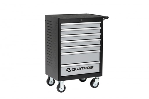 Тележка для инструментов с 7 ящиками и столешницей из ЭВА QUATROS QS17072