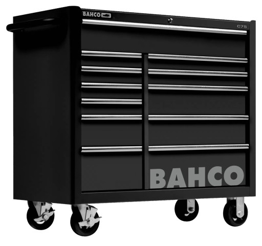 Інструментальний візок C75 XL, 12 ящиків, 986x501x1100 мм, 1475KXL12BLACK (чорний)