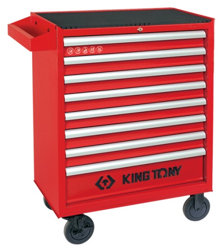 Візок для інструментів King Tony 87437-8B, червоний