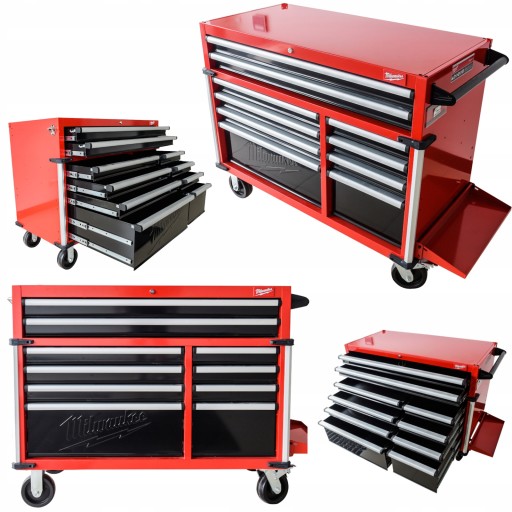 Візок для інструментів Milwaukee 4932478852 10 ящиків CABINET SRC46-1 ASYSTOR