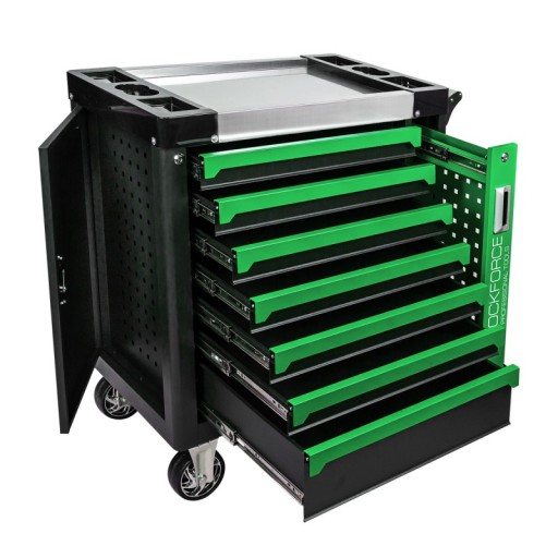 Візок для інструментів, шафа для майстерні, 7 ящиків, метал