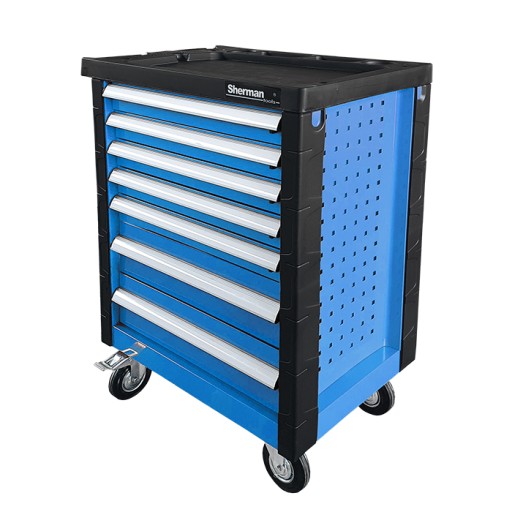 Тележка инструментальная, шкаф для мастерской Sherman 6/7nb