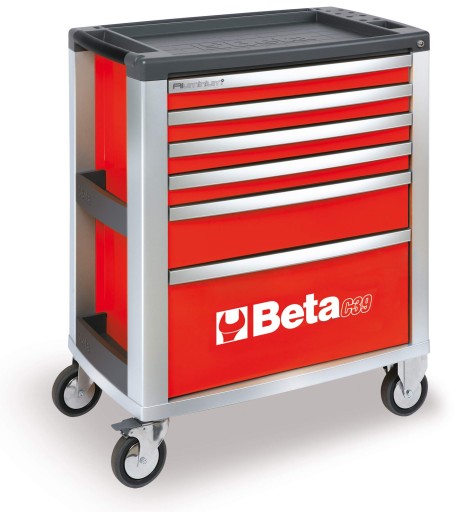 Візок для інструментів на 6 ящиків Beta C39/6 Red