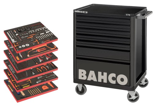 Інструментальний візок з набором інструментів 346 шт