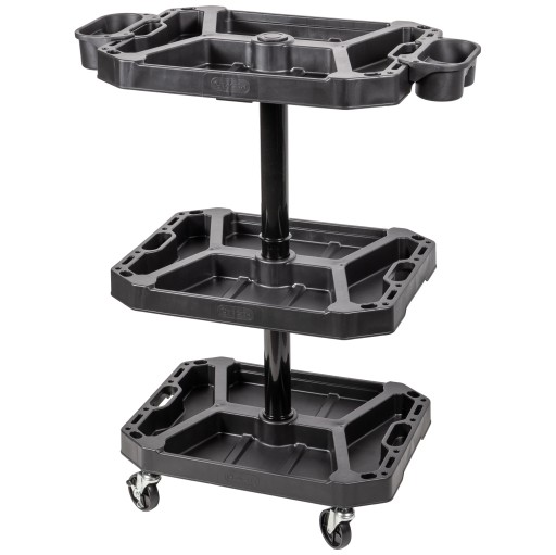 Подставка для инструментов HD на колесах, вращающиеся полки - Tactix