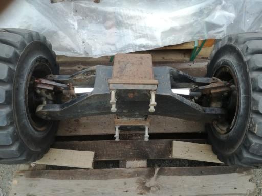 Вилочный погрузчик торсионная ось