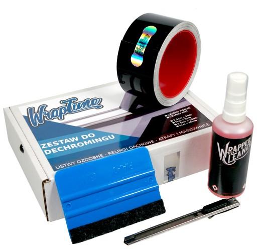 WrapTIME хромированная лента для 3. 5CMX30M Поли планки