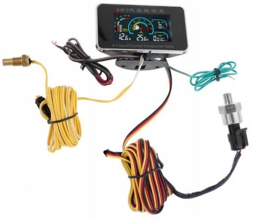 РК-датчик температури тиску масла voltomier