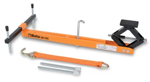 Подвесная опора двигателя с механическим подъемником