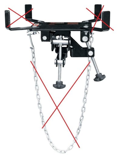 Кронштейн коробки передач - KS Tools | 160.0341 для службового ліфта