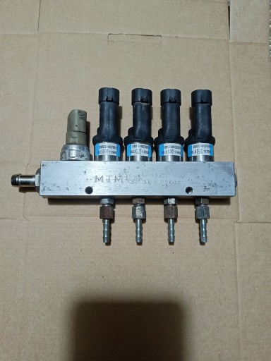 09SQ99020011 - Форсунки BRC синего цвета старого типа, очищенные ультразвуком.