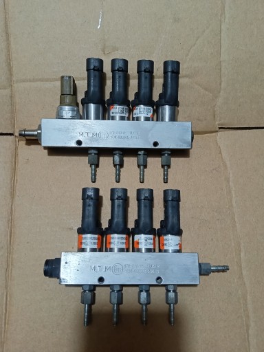 09SQ99020002G - Форсунки BRC оранжевого цвета, старого типа, очищенные ультразвуком.