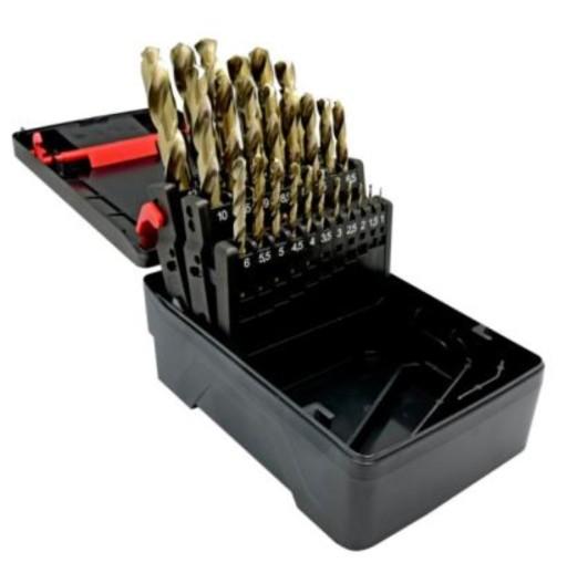 Набор сверл Wurth HASCO RED-LINE, 25 шт. INOX