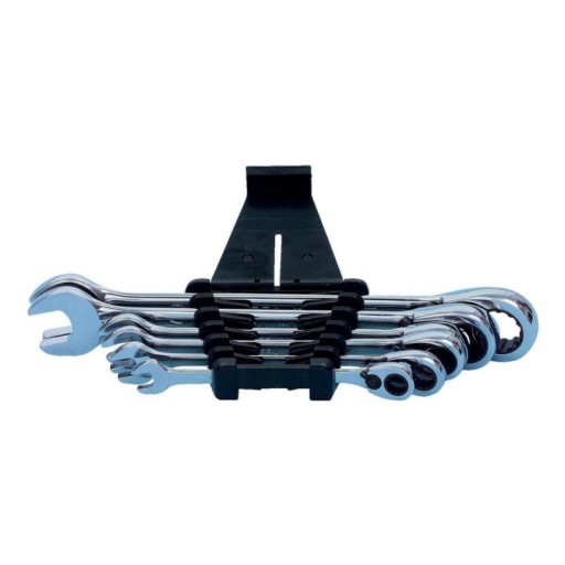 Набор комбинированных ключей с храповым механизмом Wurth ZEBRA, 6 предметов (071425650)