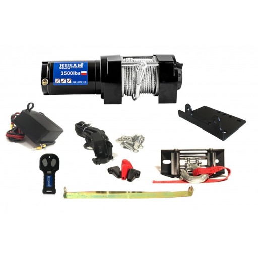 Лебідка квадроцикл 3500lbs для плуга, пульт Quad 12V