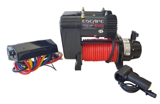 Лебідка Escape EVO 10000 lbs WIN MOTOR лін. син