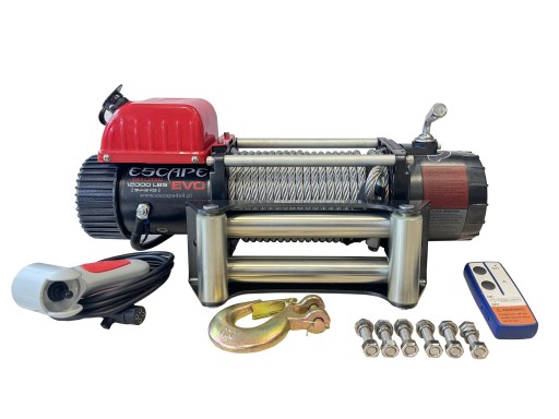 Лебедка Escape EVO 12000 lbs 5.5 t Ewxu стальная