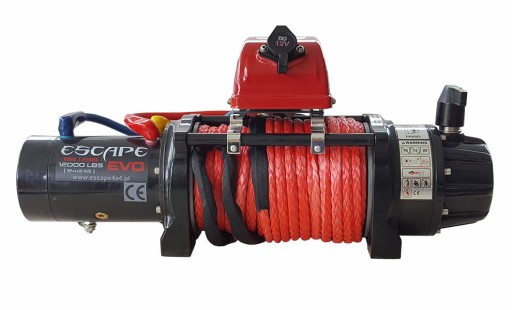 Лебідка Escape EVO 12000 lbs EWB з синтетичним тросом.