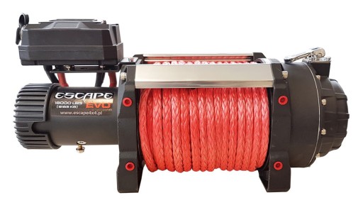 Лебідка Escape EVO 18000 фунтів з тросами. Синт.