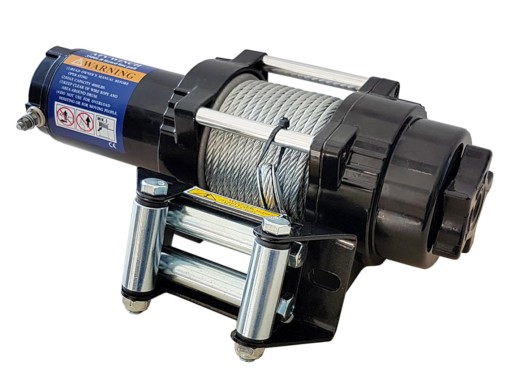 Лебедка Escape X3500 фунтов 1590 кг СТАЛЬНОЙ ТРОС ДЛЯ ПЛУГА / квадроцикла / 4x4