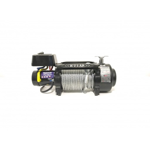 Лебедка Husar Winch BST 12000 LBS EN 14492-1 со стальным тросом