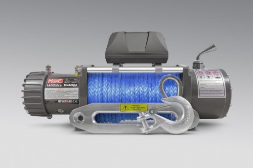 MORE Лебідка 4X4 ECONO 9500lbs 12V, синтетика