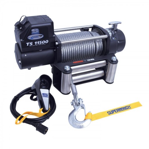 Евакуатор Superwinch 11500 lbs Tigershark 12V steel MBL 5216 kg