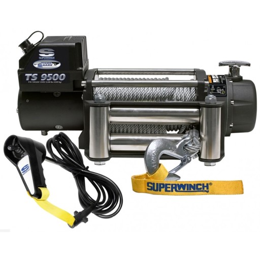 Евакуатор Superwinch 9500 lbs Tigershark 12V steel MBL 4309 kg