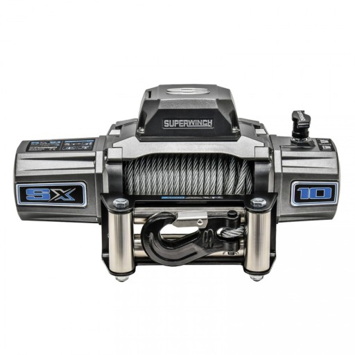 Лебідка Superwinch SX10 12V зі сталевим тросом, підсвічується бездоріжжям