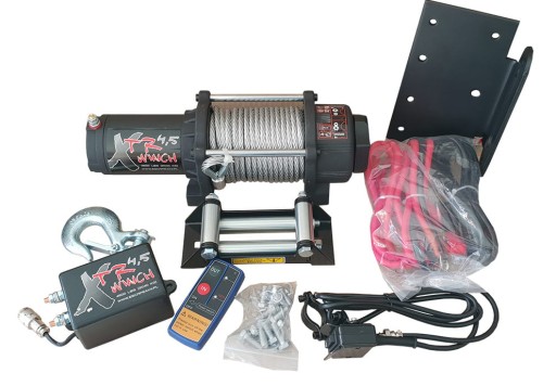 Лебедка XTR 4500 фунтов 2041 кг Стальной квадроцикл ATV 4x4