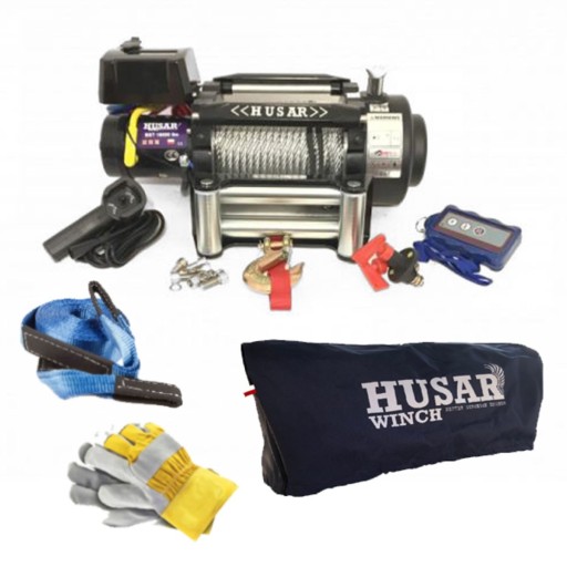 Лебедка для эвакуатора 18000lb 5.5HP 24V HUSAR WINCH BSTS18000LBS24VKIT1