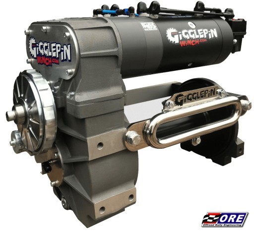 Двухмоторная лебедка Gigglepin GP100 12В +25% выиграет ралли ORE4x4
