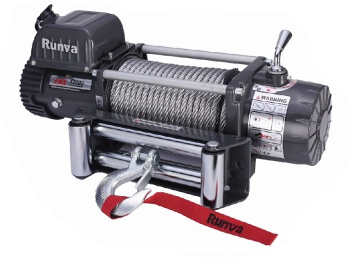 Электрическая лебедка 12000 фунтов Off Road 5.4T 12V