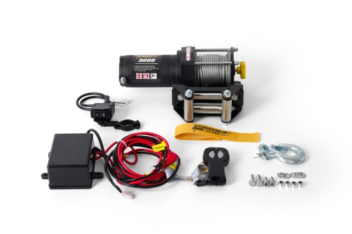 Електрична лебідка Kangaroowinch 3000 фунтів 12V QUADA ATV Boat