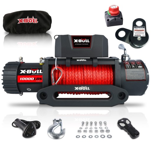 Лебедка электрическая канатная X-Bull 4.5T автолебедка 4х4 эвакуатор