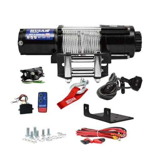 Лебідка електрична канатна автомобільна лебідка BSTS 5500LBS 12v квадр