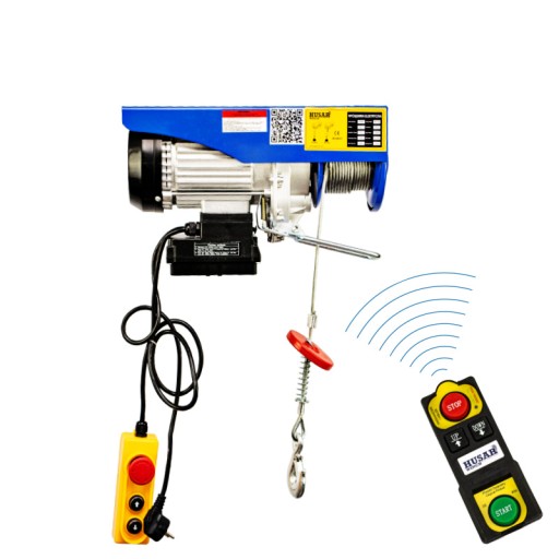 Лебідка майстерня 300кг з пультом дистанційного керування.