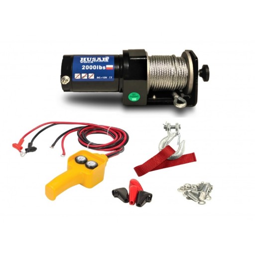 Квадратная лебедка Husar Winch 2000 фунтов