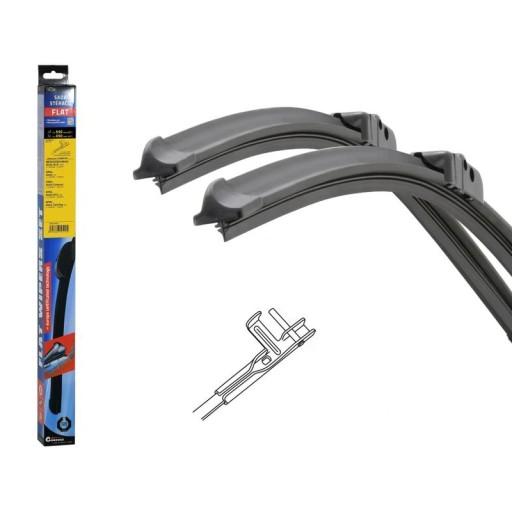 ПЛОСКИЙ КОМПЛЕКТ (ПИН) дворников 550+450 мм