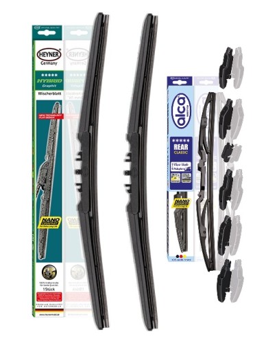 0392/0392/11/00121 - Склоочисники FORD S-MAX 05/2006-12/2014 КОМПЛЕКТ