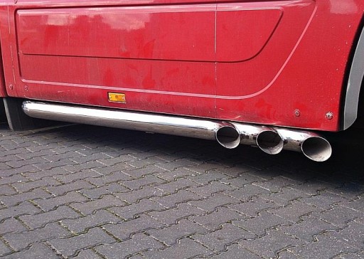 Выхлоп Мерседес-Бенц Актрос