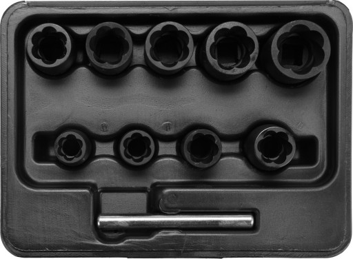 Гвинтові Екстрактори 3/8 10-19 мм 10 шт YT - 0603 YATO