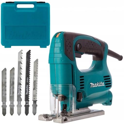 Лобзик 450W 6-швидк. Makita SOLID 4329KX1 + 5 безкоштовних полотен