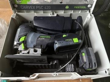 Аккумуляторный лобзик Festool CARVEX PSC 420